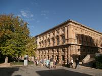 Alhambra Granada Palast von Karl V.