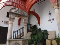 Modejar Baustil im Mondragon Museum in Ronda