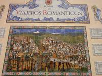 bemalte Wandfliessen