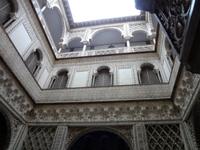 Innenhof eines Palastes in Sevilla