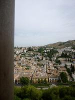 Granada Alhambra Blick auf den Albaicin