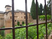 Granada Alhambra Ausgang Nasridenpalast