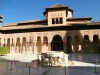 Alhambra in Granada-Löwenbrunnen