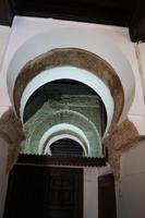 Der Mihrab, letzter Überrest der maurischen Moschee in Santa María la Mayor, Ronda