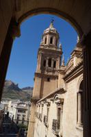 Von der Galerie der Kathedrale in Jaén