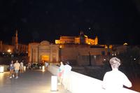 Abends auf der Brücke 