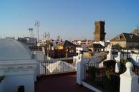 Auf einer der Dachterassen des Hotels Las Casas de la Judería 