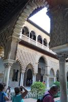 Im Alcázar von Sevilla
