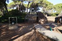 Eine Köhlersiedlung im Coto de Doñana