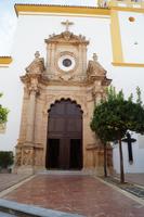 Hauptportal der Kirche von Marbella
