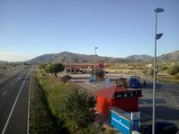 Fahrt durch Katalonien