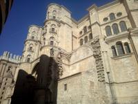Eintürmige Kathedrale in Málaga