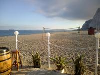 Am Strand von La Linea