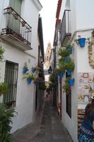 Blumengasse Córdoba - Im Innern des Kathedralturms befindet sich das alte Minarett