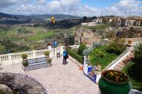 Casa Don Bosco, Ronda: Die Schlucht öffnet sich zum Tal hin