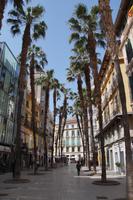 Straßenszene Málaga