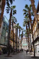 Straßenszene Málaga