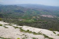 So tief geht es hier herunter