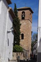 Der Kirchturm der San José-Kirche ist ein Minarett aus dem 11. Jhdt. 