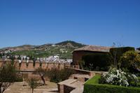 Blick auf den Sacromonte und die Abtei San Miguel Alto