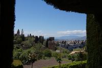 Blick auf Alhambra und Albaicín