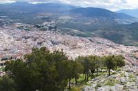 Jaén, Blick vom Cerro de Santa Catalina auf die Stadt