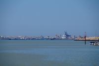 Hafen von Cádiz und Kathedrale 