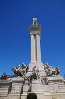 Denkmal Cortes de Cádiz (verfassungsgebende Versammlung während der Rest Spaniens vom napoleonischen Frankreich besetzt war)