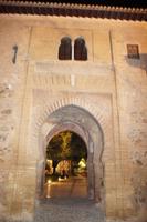 Puerta del Vino (Alhambra) bei Nacht