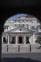 Regierungssitz Gibraltar vom Amtssitz des Gouverneurs aus gesehen