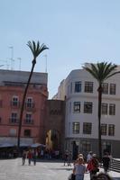 Stadttor in Cádiz, am Kathedralenplatz. Hier geht es zum Barrio del Populo
