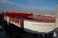 Direkt neben unserem Hotel das Stadion des FC Sevilla, der 