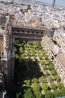 Der ehemalige Moscheehof der Kathedrale von Sevilla