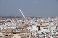 Puente del Alamillo (Alamillobrücke 1992) und Metrosol Parasol (