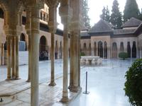 Alhambra Granada, Löwenhof