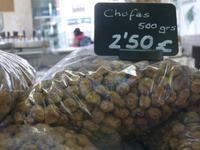 Valencia Markthalle_Chufas für Horchatagetränk