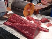 Cadiz Markthalle Thunfisch und Schwertfisch
