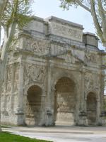 Orange Römischer Ehrenbogen