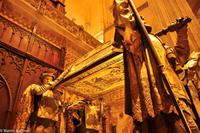 Sevilla - Dom (UNESCO Weltkulturerbe) - Grab des Kolumbus