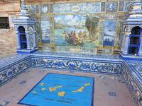 Plaza de Espana in Sevilla