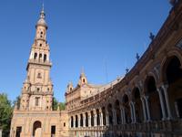 Plaza de Espana in Sevilla