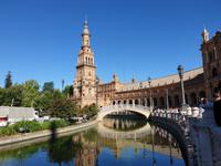 Plaza de Espana in Sevilla