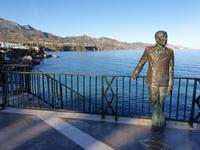 Blick von dem Balkon de Europa in Nerja