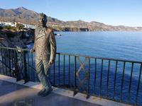 Blick von dem Balkon de Europa in Nerja