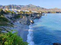 Blick von dem Balkon de Europa in Nerja