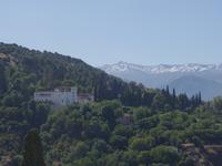 Blick auf die Alhambra von Albaicin Viertel und San Nicolas Aussichtspunkt in Granada (5)
