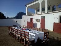 Dinner in der Stierkampfarena