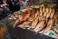 Ataranzas-Markt, Málaga, Fischhalle
