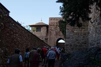 Aufstieg zur Alcazaba