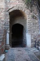 Spolienwiederverwertung in der Alcazaba von Málaga